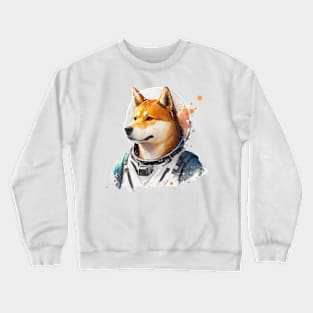 Shiba Inu Space Mission Crewneck Sweatshirt